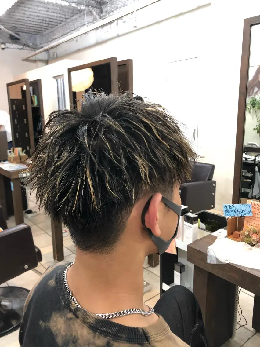パーマ メンズ カット パーマ カ レラのヘアスタイル