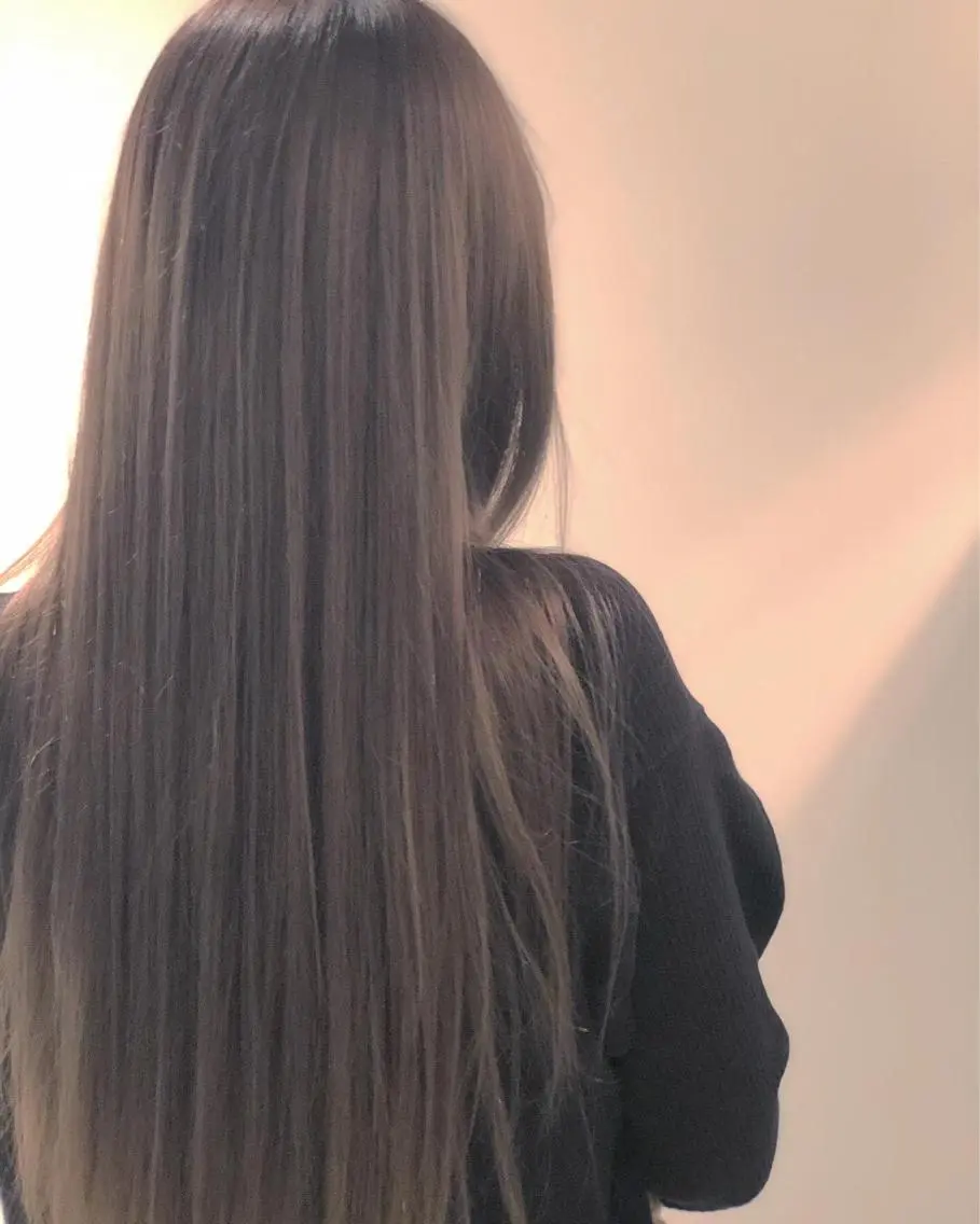 ロング カラー 坂元 智信のヘアスタイル