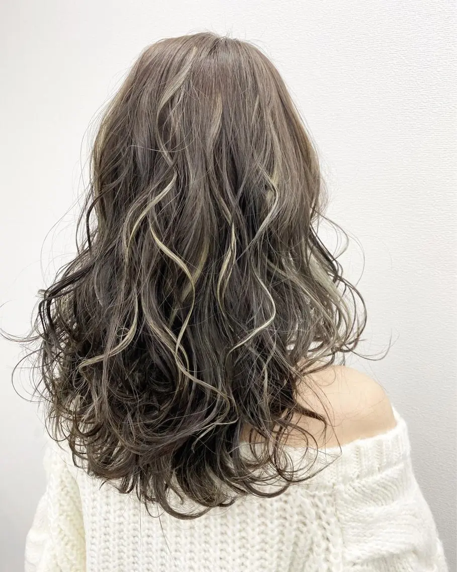ロング カラー カットモデル急募🌈 技術責任者久保のヘアスタイル