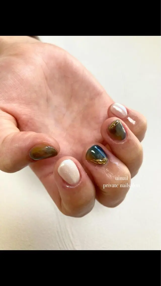ネイル ハンドネイル uinail mariのネイルデザイン