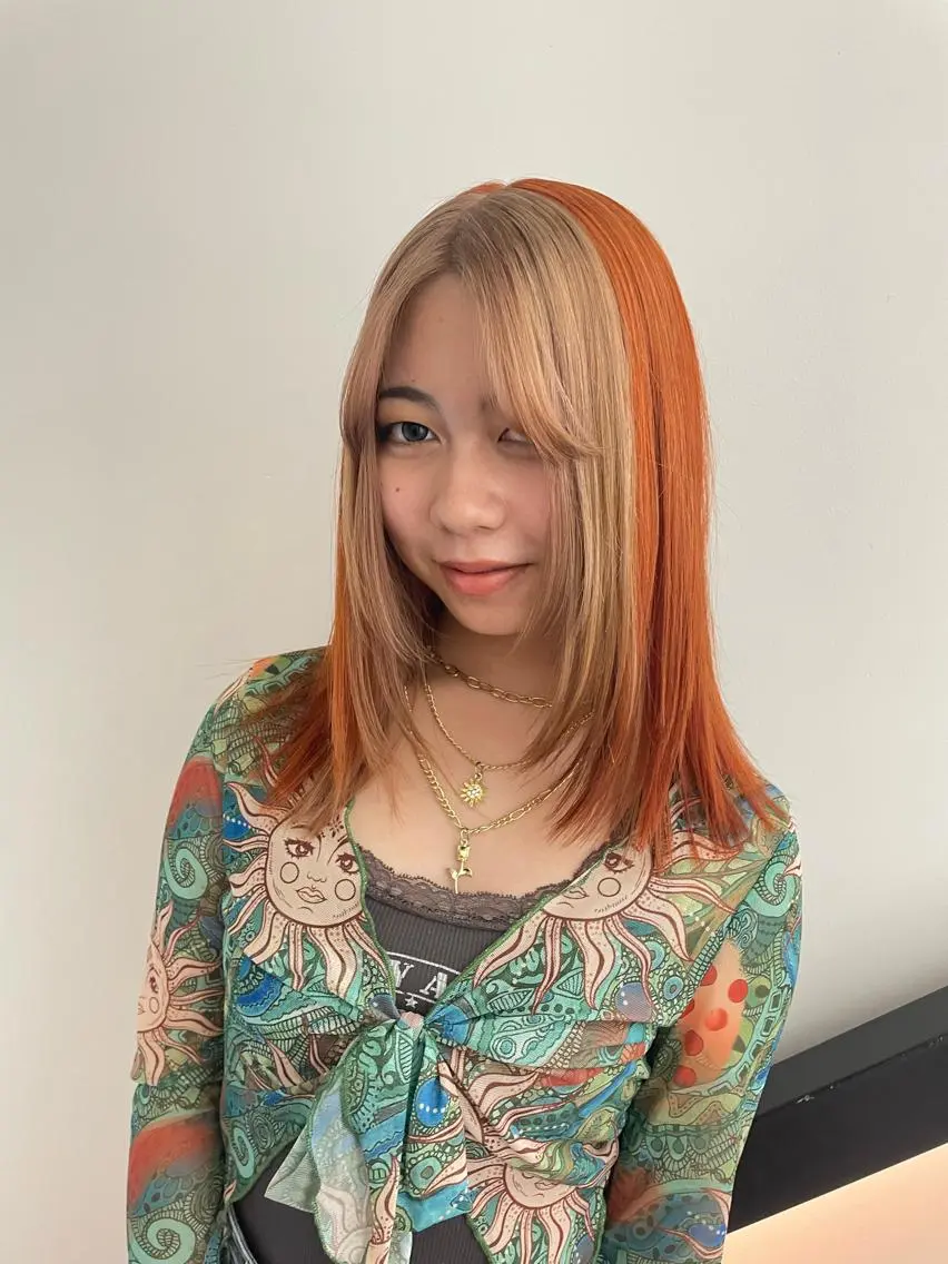 カラー ヘアカラー デザインカラー 🎀REINA🎀のヘアスタイル