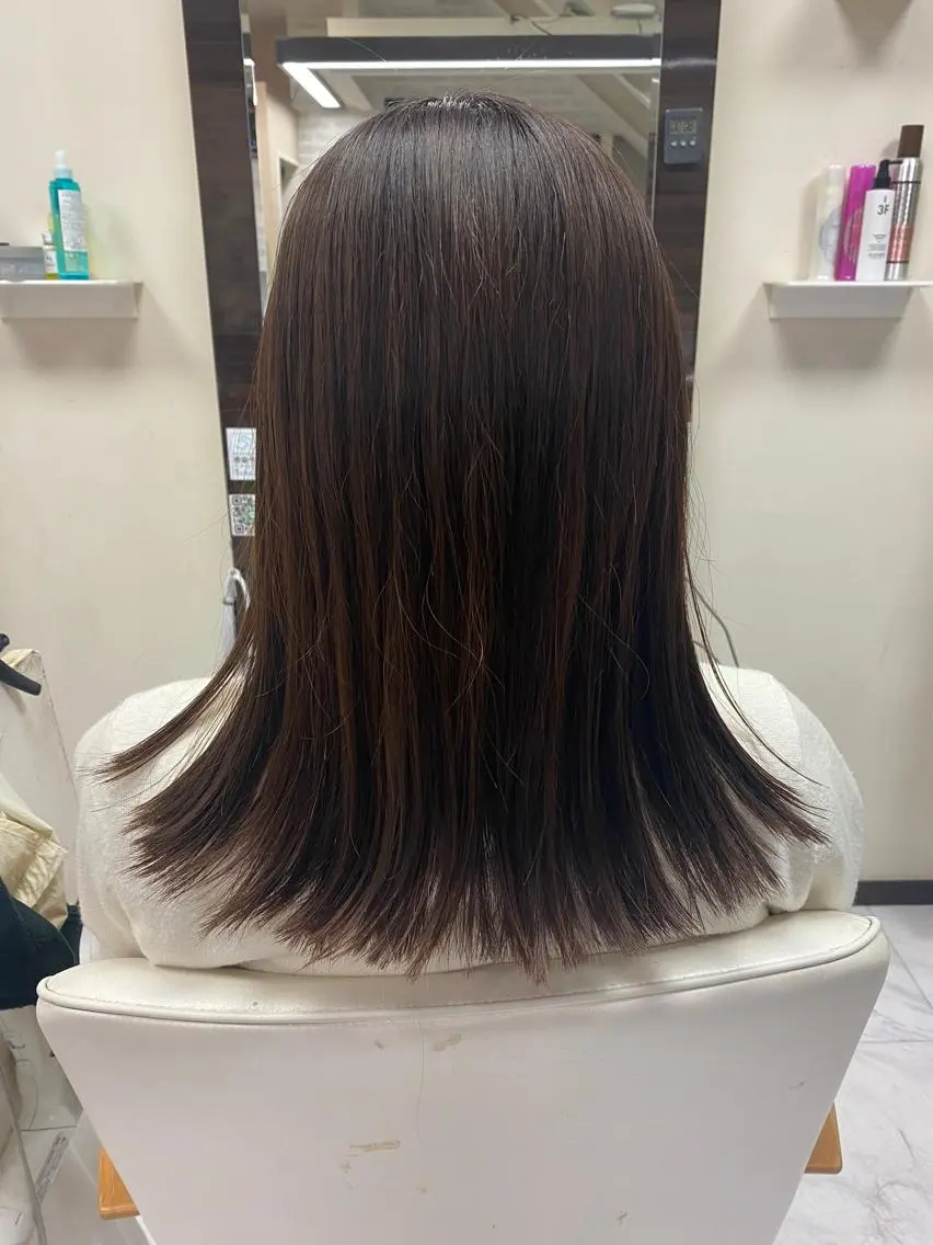 ロング レイヤーカット シャギー 目黒 碧人のヘアスタイル