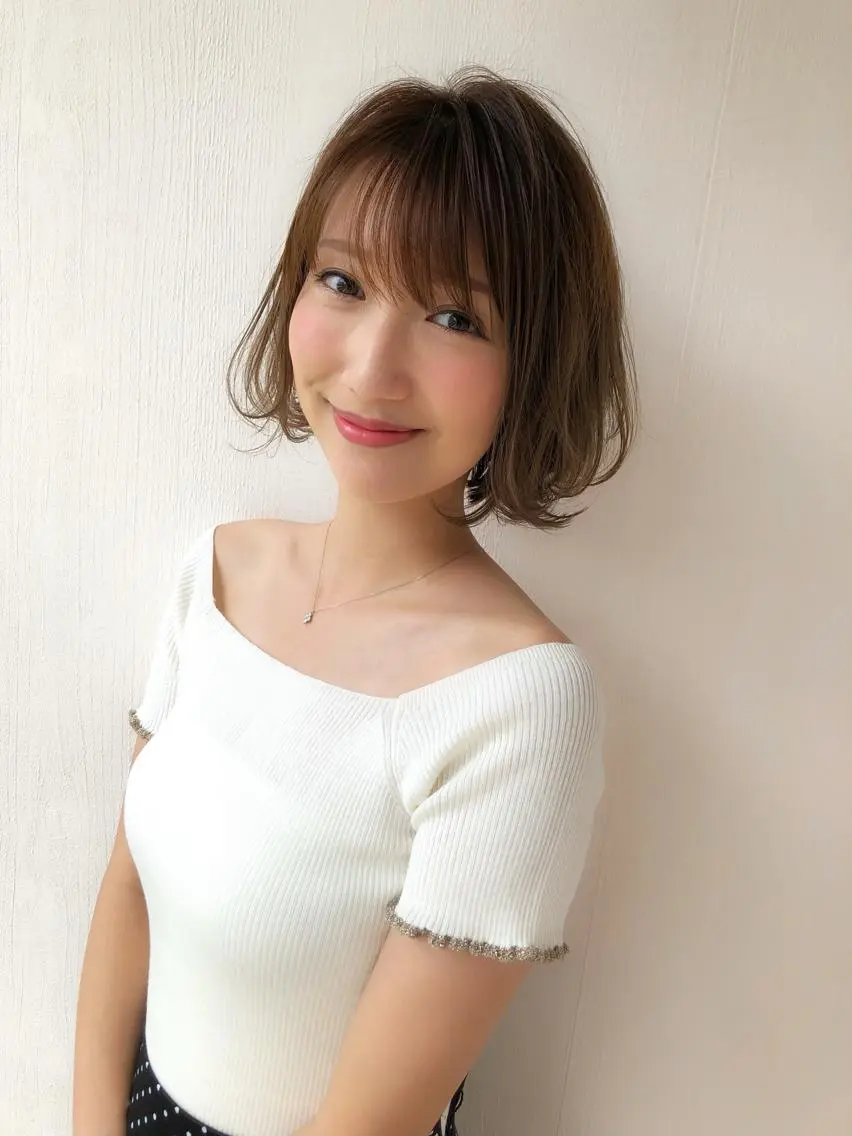 ショート カラー ショートヘア 小顔カット 高橋 昭雄のヘアスタイル