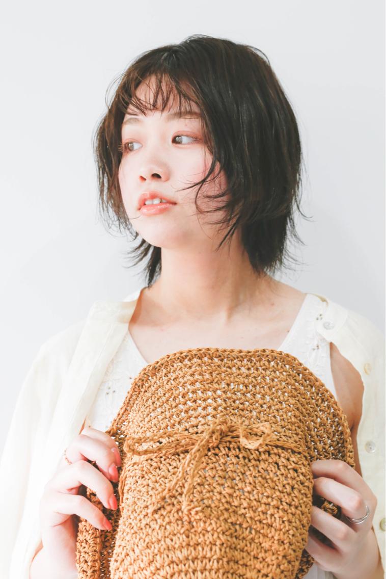 ミディアム 金子 亜里紗のヘアスタイル