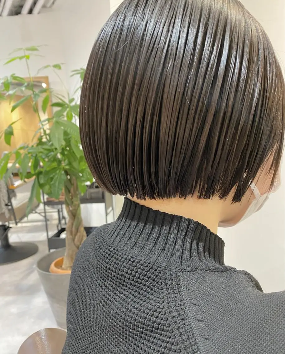 ミディアム 丸みボブ　ショート ｍａｎａｍｉのヘアスタイル
