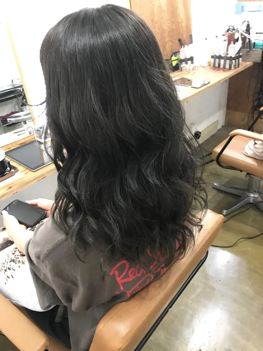 ミディアム カラー カット ヘアカラー トリートメント 💎髪質改善💎 デザイナーshinのヘアスタイル