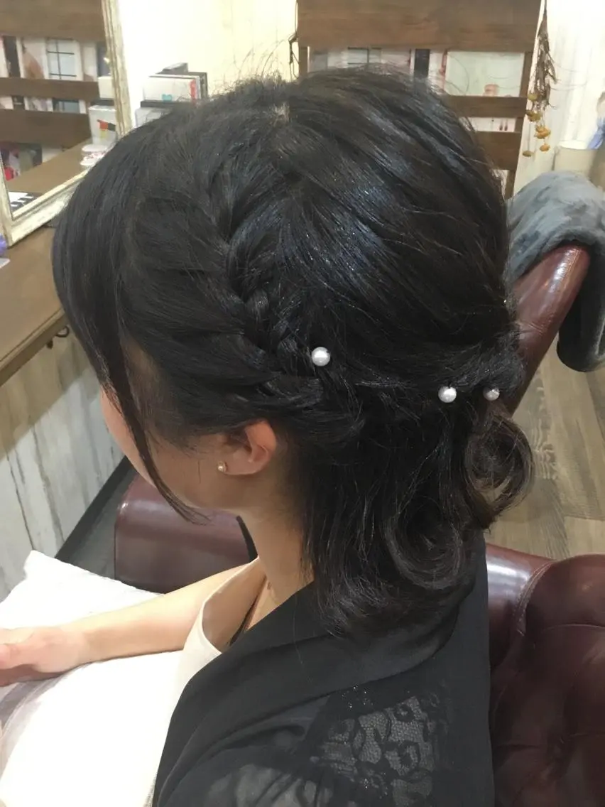 ヘアアレンジ embrace エンブレイスのヘアスタイル