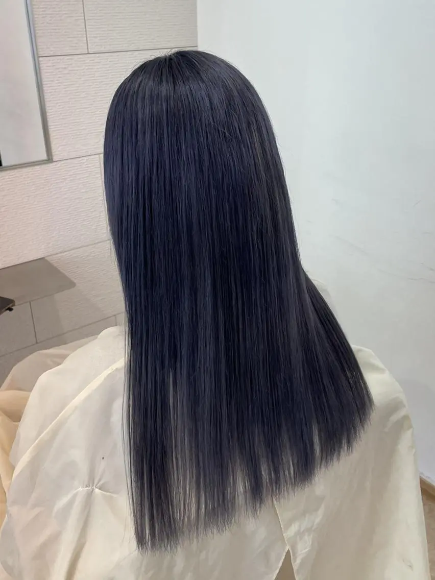 カラー ヘアカラー ツヤ・透明感カラー 🫧緑区/万葉のヘアスタイル