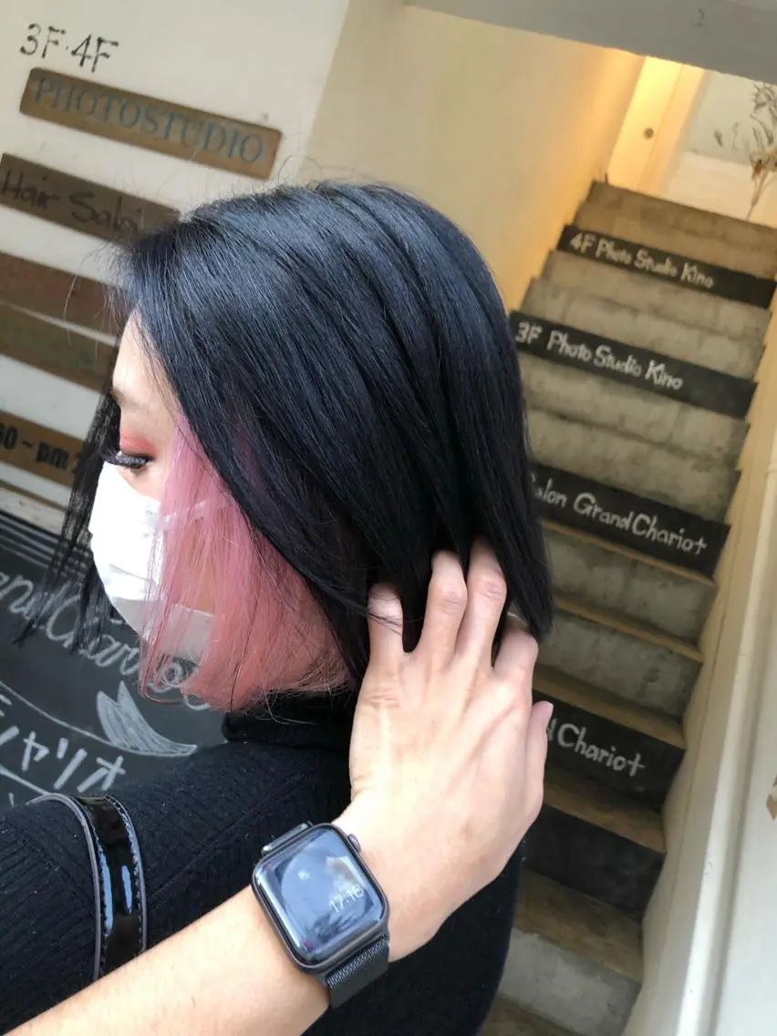 ショート ヘアカラー トリートメント 舘野 太嘉宏のヘアスタイル