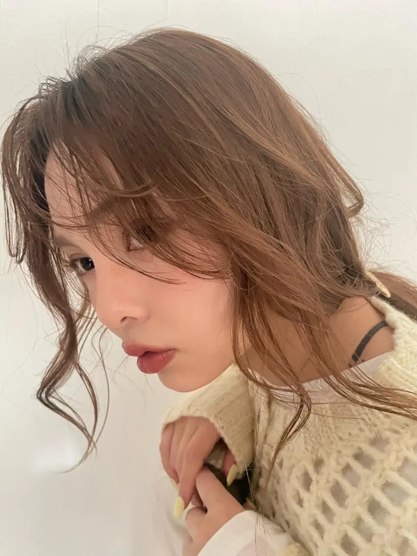 ロング ヘアアレンジ ミウラ コトミ🩵のヘアスタイル