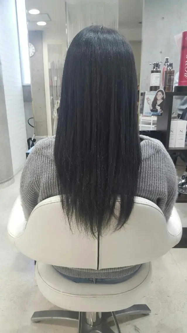 ロング 髪質改善×レイヤー 高嶋のヘアスタイル