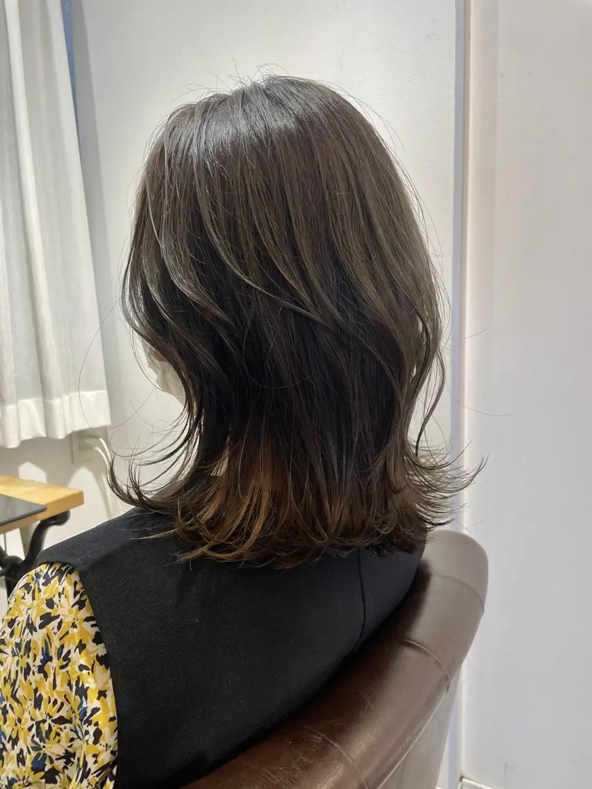 ミディアム ANs. SEINAのヘアスタイル