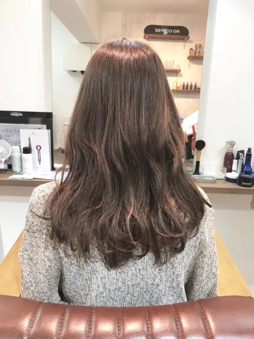 ロング カラー ブリーチ ダブルカラー ハイライトカラー ハイライト ヘアカラー 村田 幸穂のヘアスタイル