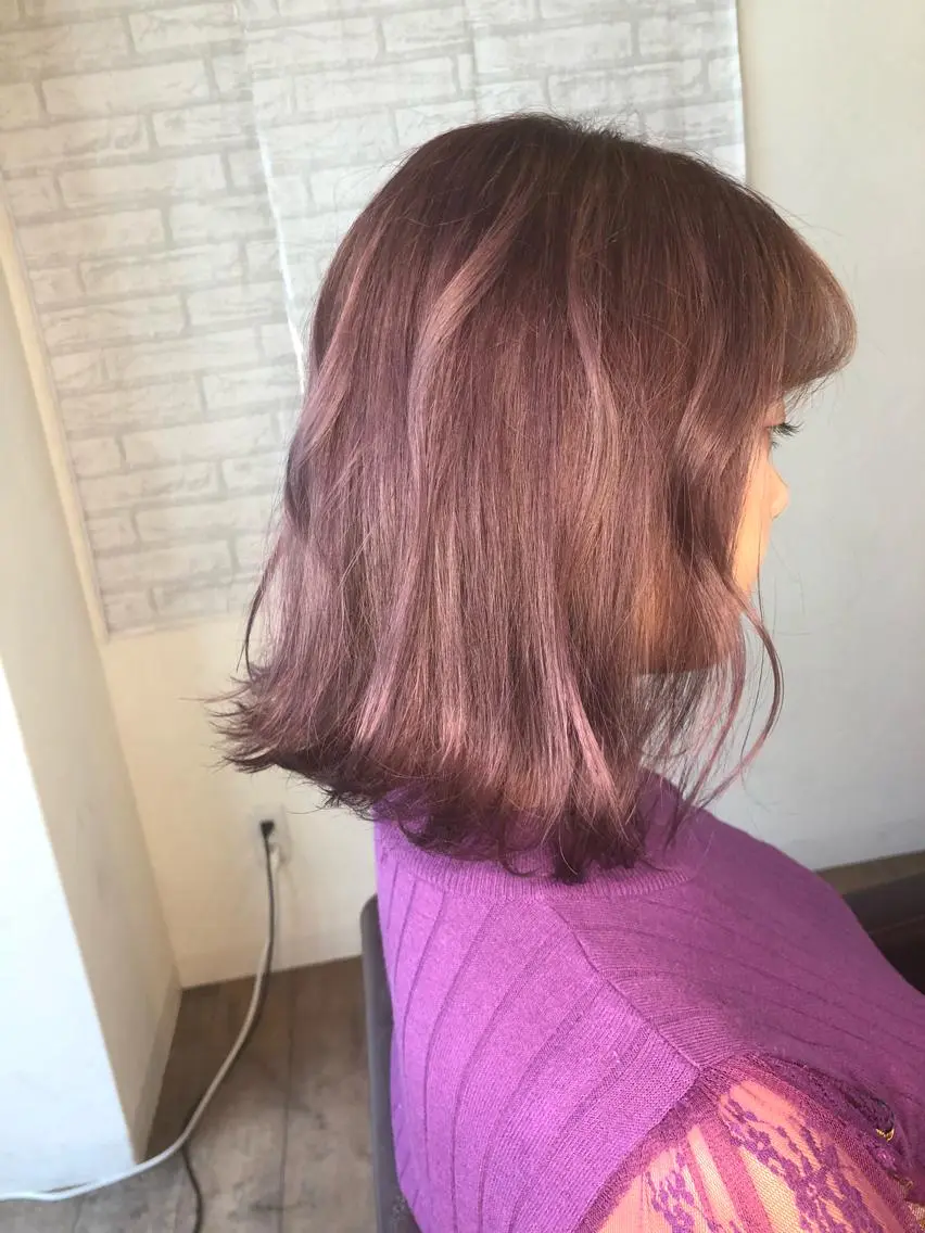 ショート カラー アッシュ ピンクカラー ピンクアッシュ 美髪・艶髪特化美容師 RYOJIのヘアスタイル