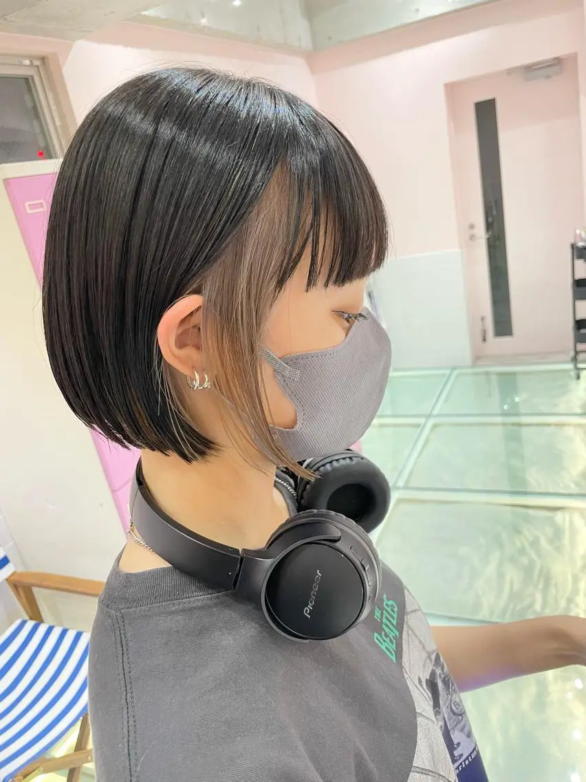 ミディアム カラー インナーカラー ヘアカラー トリートメント ヘアセット 🫧tatsuki 🫧“lot 横浜“のヘアスタイル