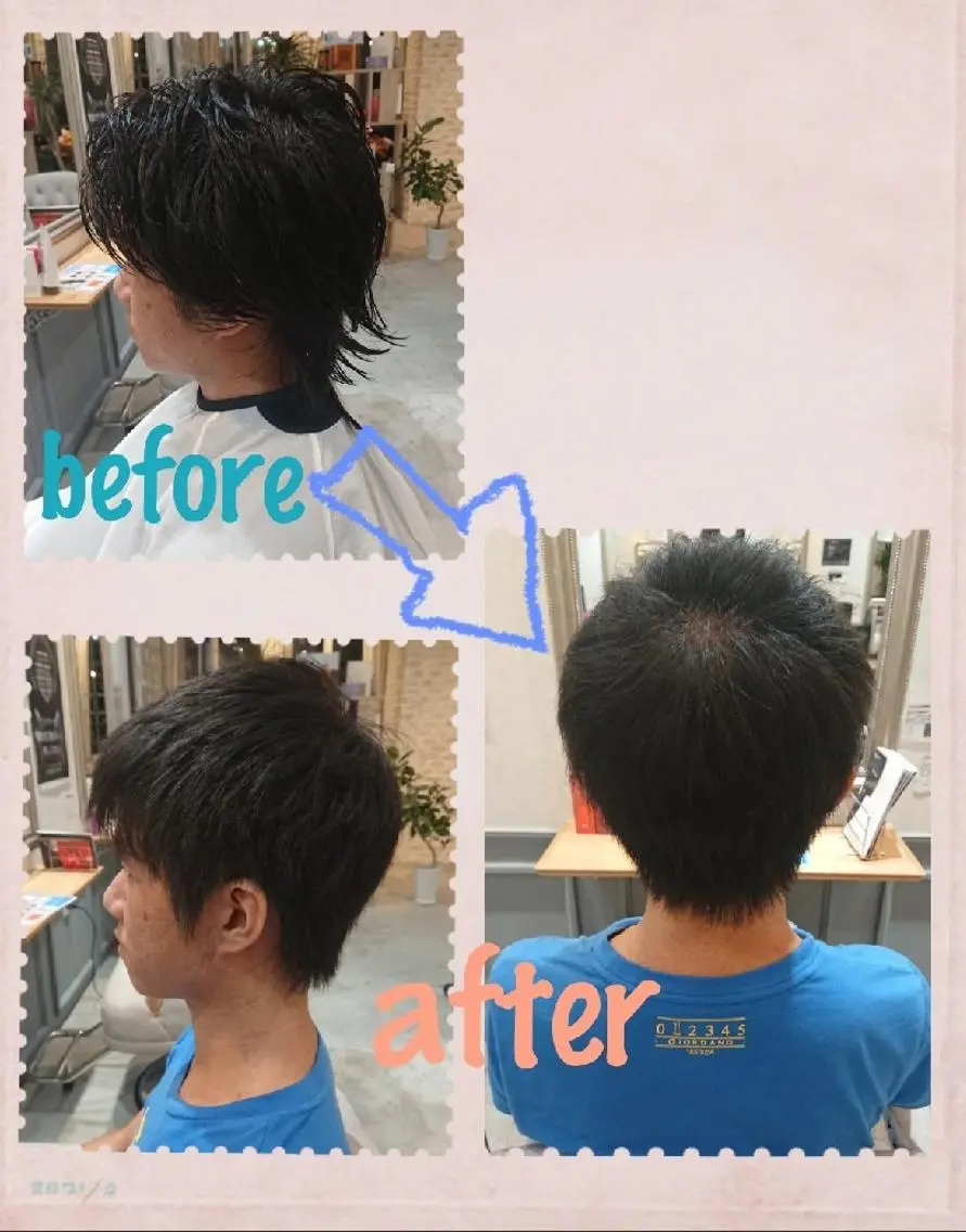 メンズ 赤松 摩美のヘアスタイル