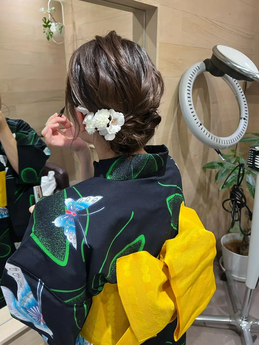 ヘアアレンジ 着付け 風元 亜友美のその他イメージ