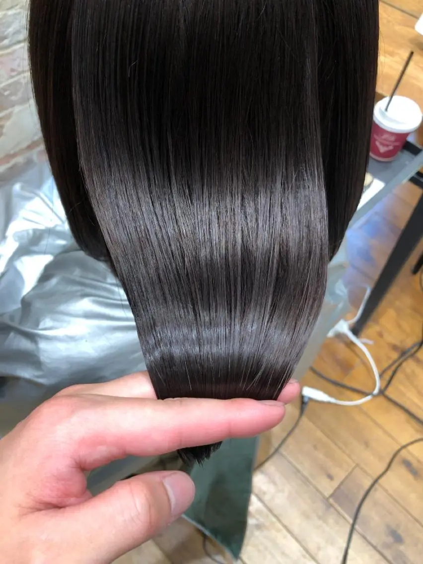 ショート カラー パーマ バレイヤージュ ブリーチ ケアブリーチ ダブルカラー ハイライトカラー カット ヘアカラー 縮毛矯正 トリートメント 銀座✨レイヤーカット 顔まわり/坂本亜裟海のヘアスタイル