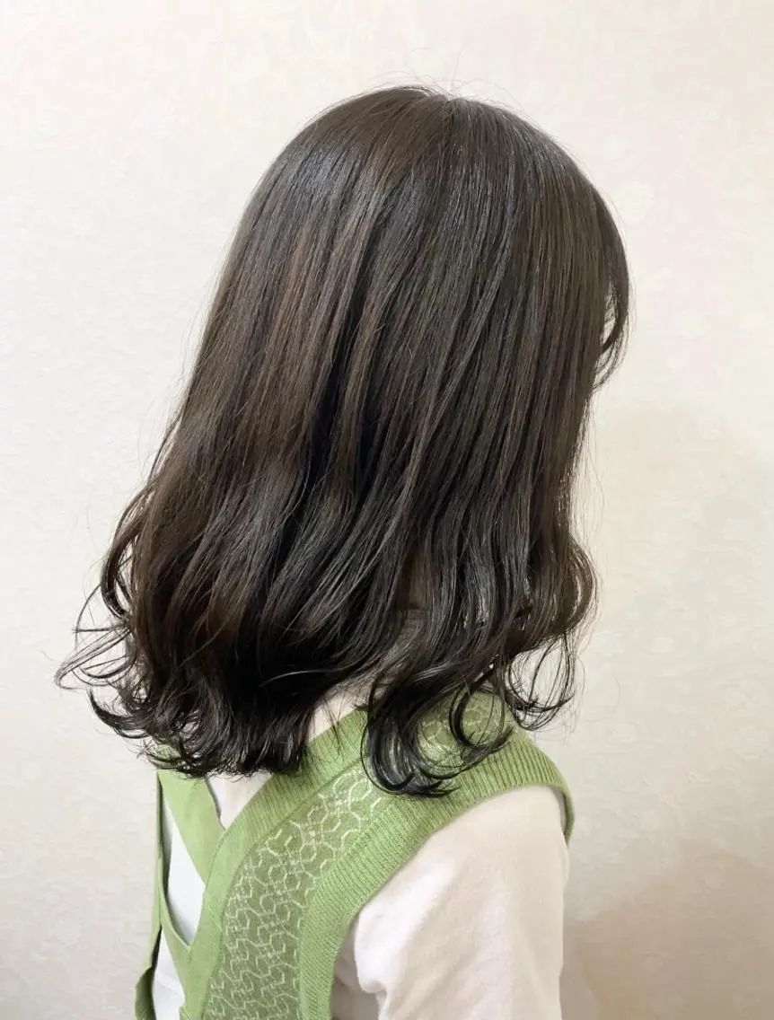 ミディアム カラー ヘアカラー graphy池袋 東ヶ崎　凌のヘアスタイル