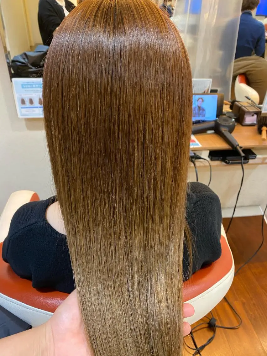 ロング トリートメント 酸熱トリートメント カット 縮毛矯正 トリートメント 😺ヒアリング 重視😺小川のヘアスタイル