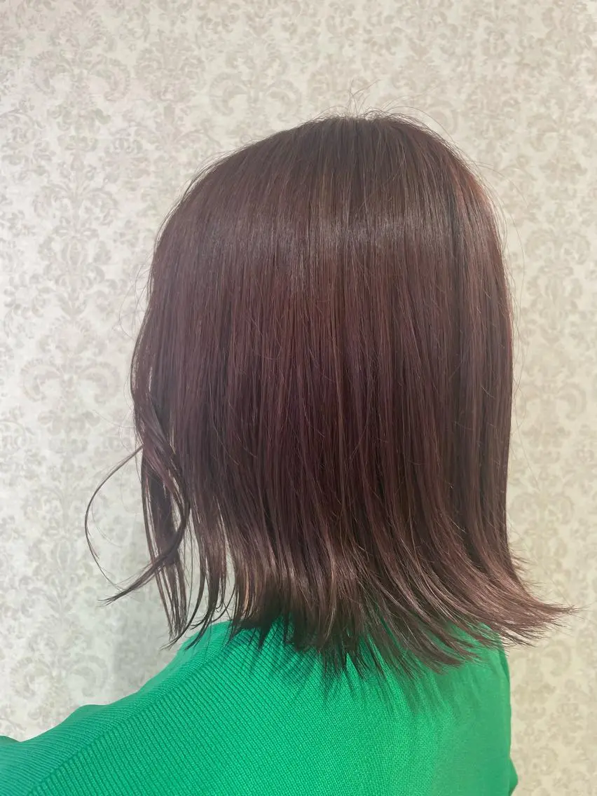 ミディアム カラー horie mayaのヘアスタイル