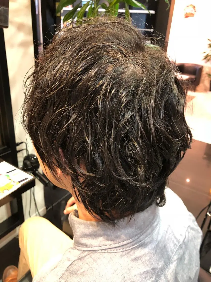 ショート メンズ カット ✨髪質改善＆ボブ✨ 近藤 凌のヘアスタイル