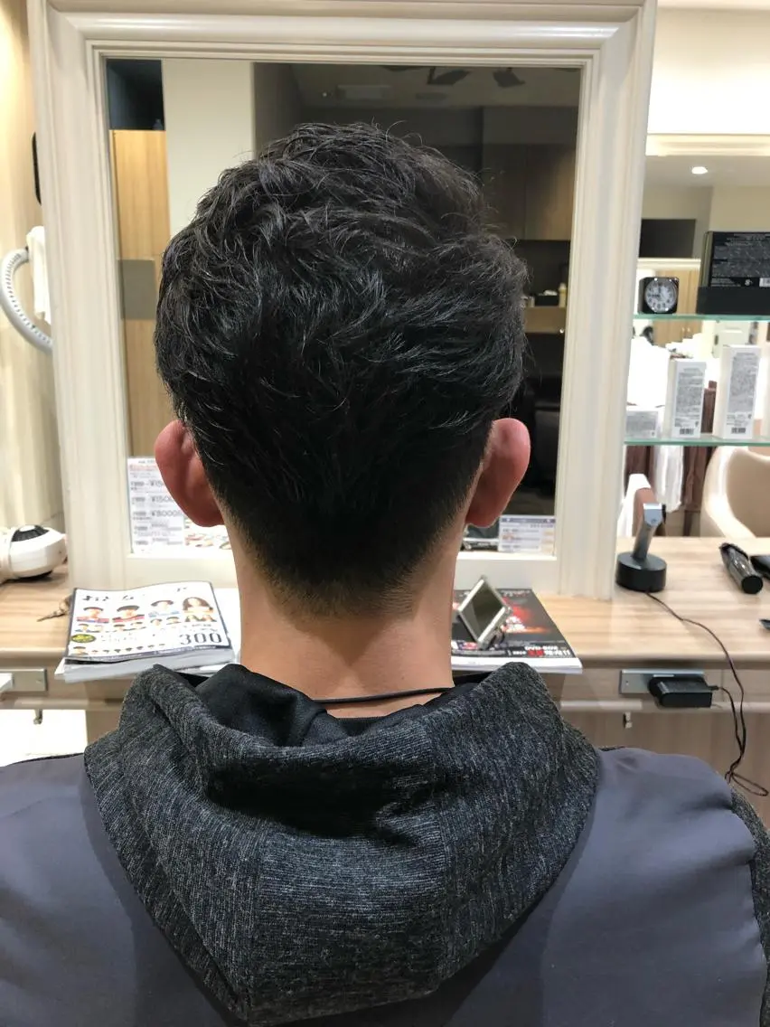 メンズ カジサ ケイコのヘアスタイル
