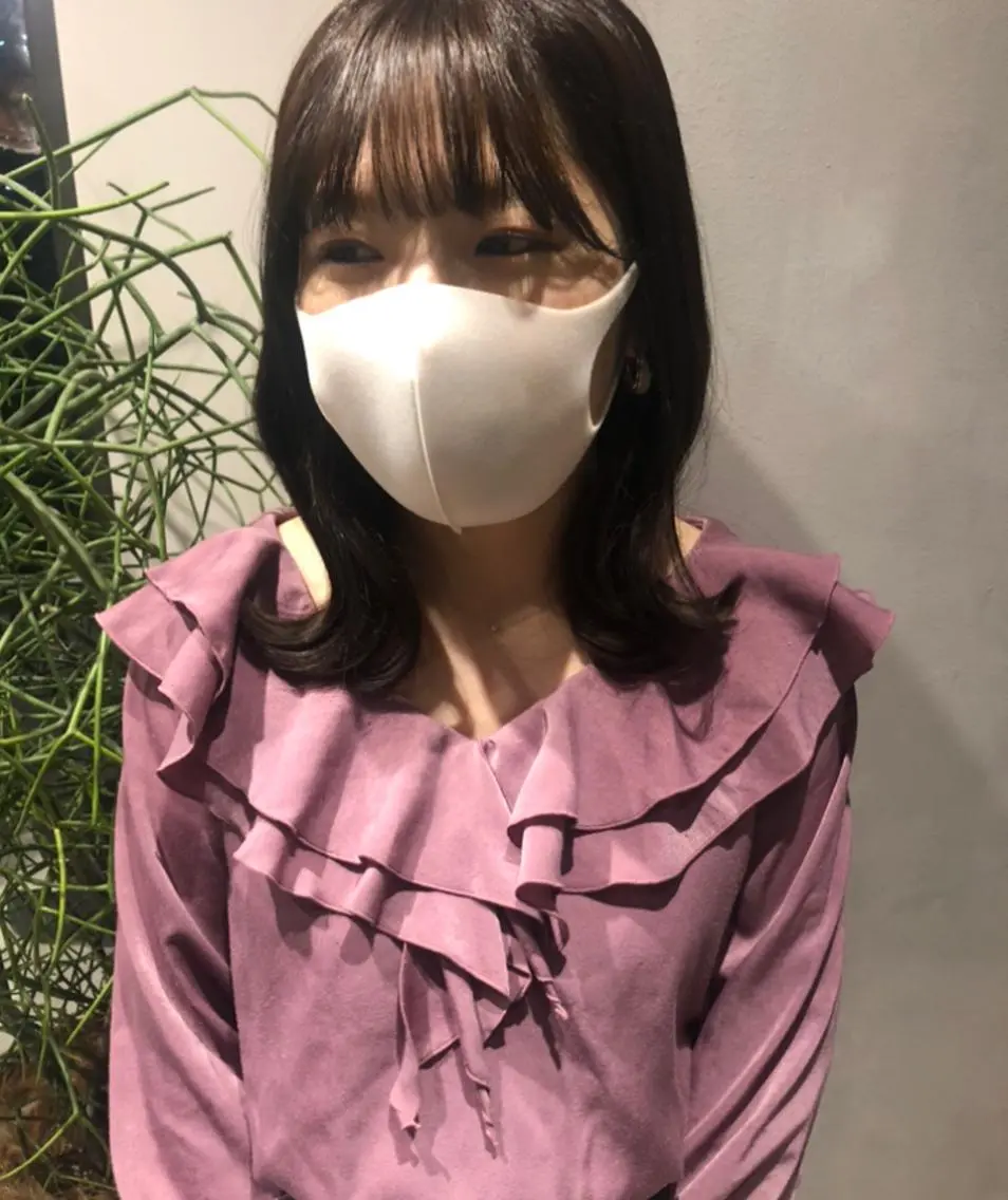 ミディアム ❤︎︎韓国ヘア❤︎︎ 𝑺𝒉𝒊𝒉𝒐のヘアスタイル