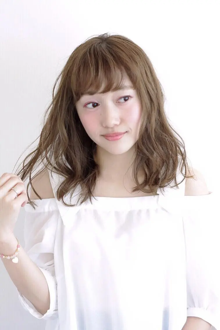 ミディアム カラー 松田 光雄のヘアスタイル