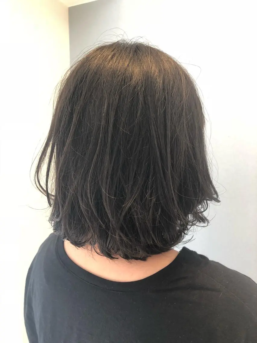 ショート ボブ ヘアカラー トリートメント 🌈ぷる艶カラー🌈 髪質改善👑柳沼尚貴のヘアスタイル