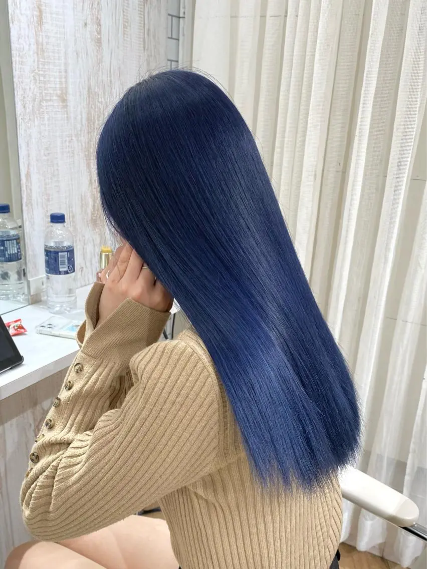 ロング カラー シールエクステ ブリーチ ケアブリーチ ダブルカラー ハイライトカラー 🌙HIZUKI🌙 ハイトーン 艶髪のヘアスタイル