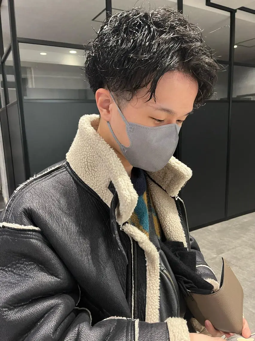 パーマ メンズ MIES amane(アマネ)のヘアスタイル