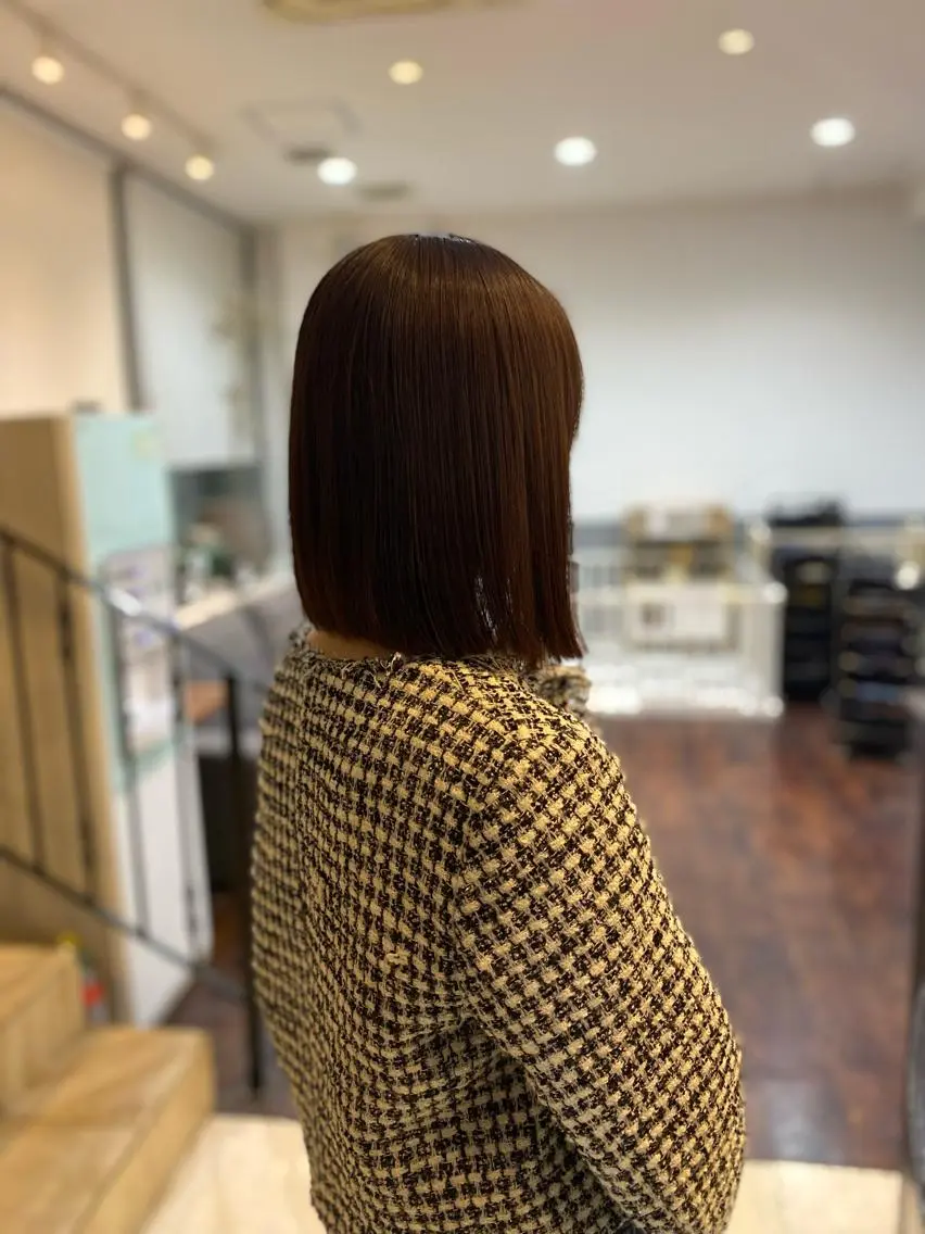 ミディアム レイヤー支持no.1 ☆笠原翔一のヘアスタイル