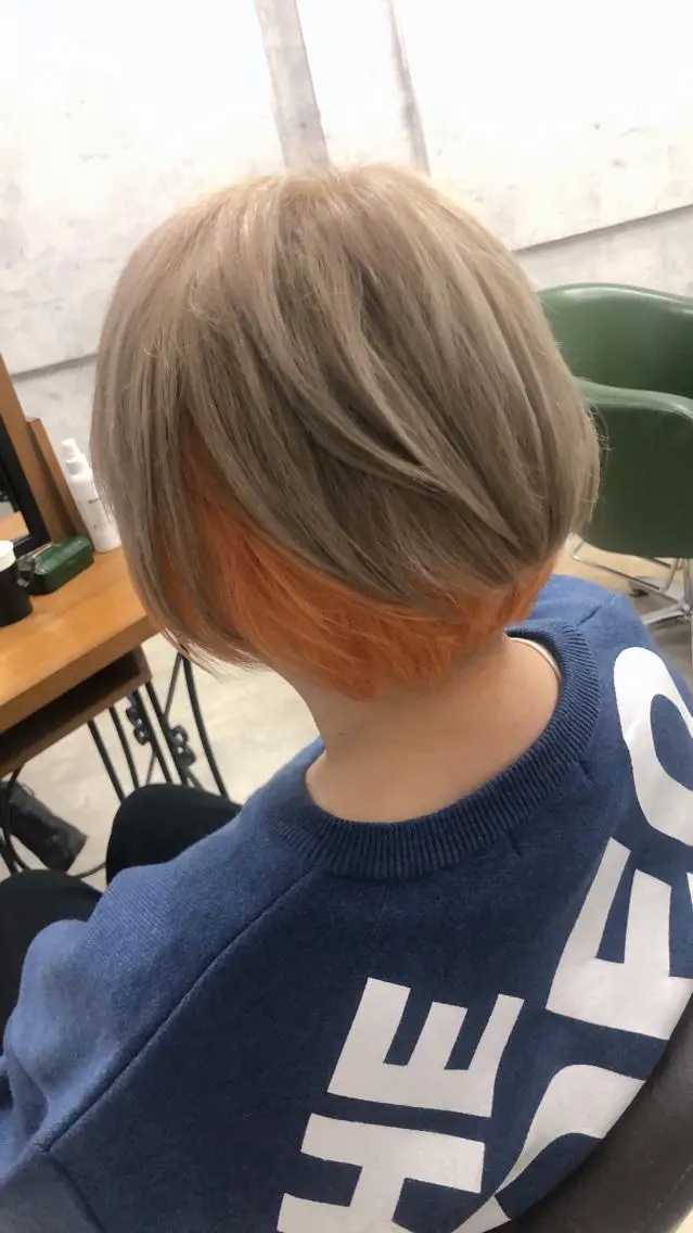 ショート カラー taishi taishiのヘアスタイル