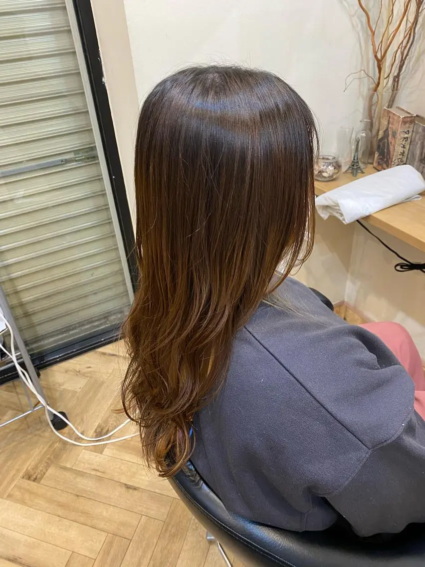 ロング ⭐️メンズパーマ /カラー宮野翔のヘアスタイル