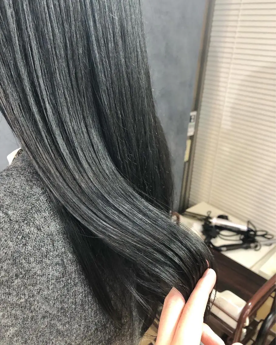 ロング カラー ヘアアレンジ ヘアカラー トリートメント メンズ特化✂️栗原 侑也のヘアスタイル