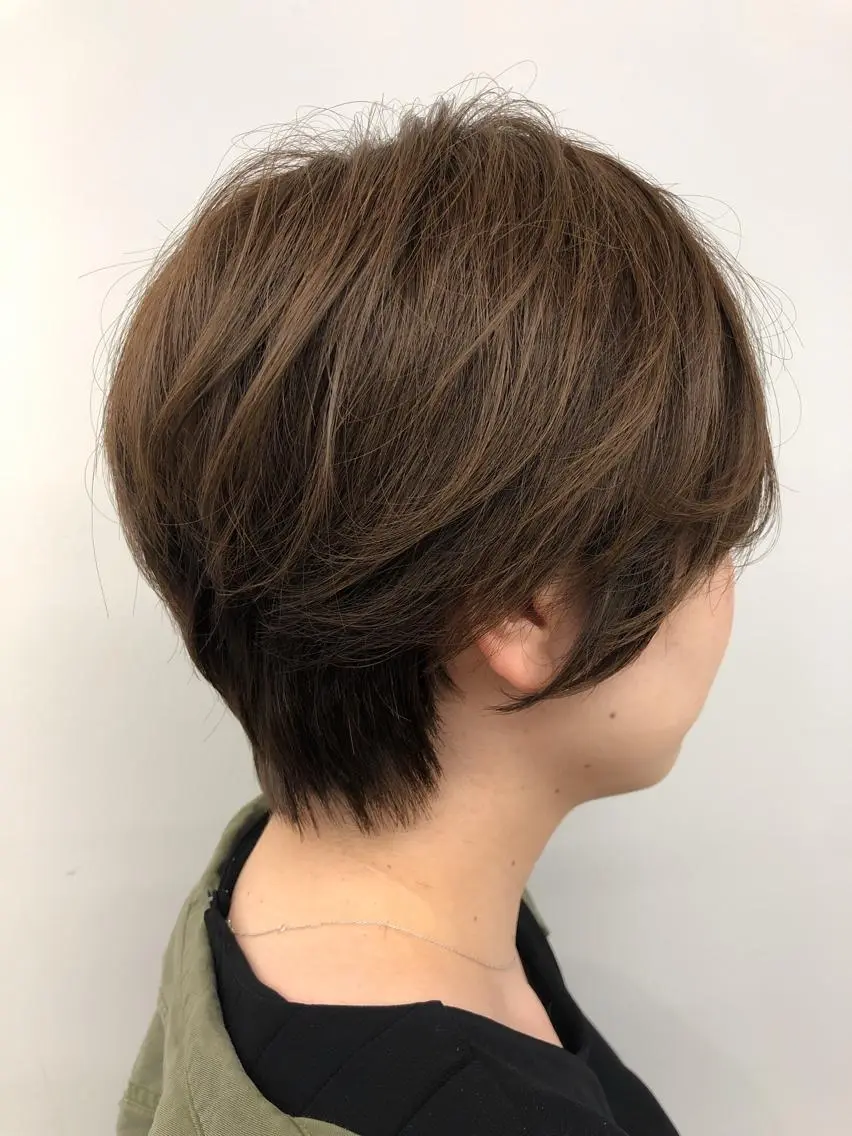 ショート カラー ショートボブ ボブ ショートヘア 代表 YUKI ☆のヘアスタイル