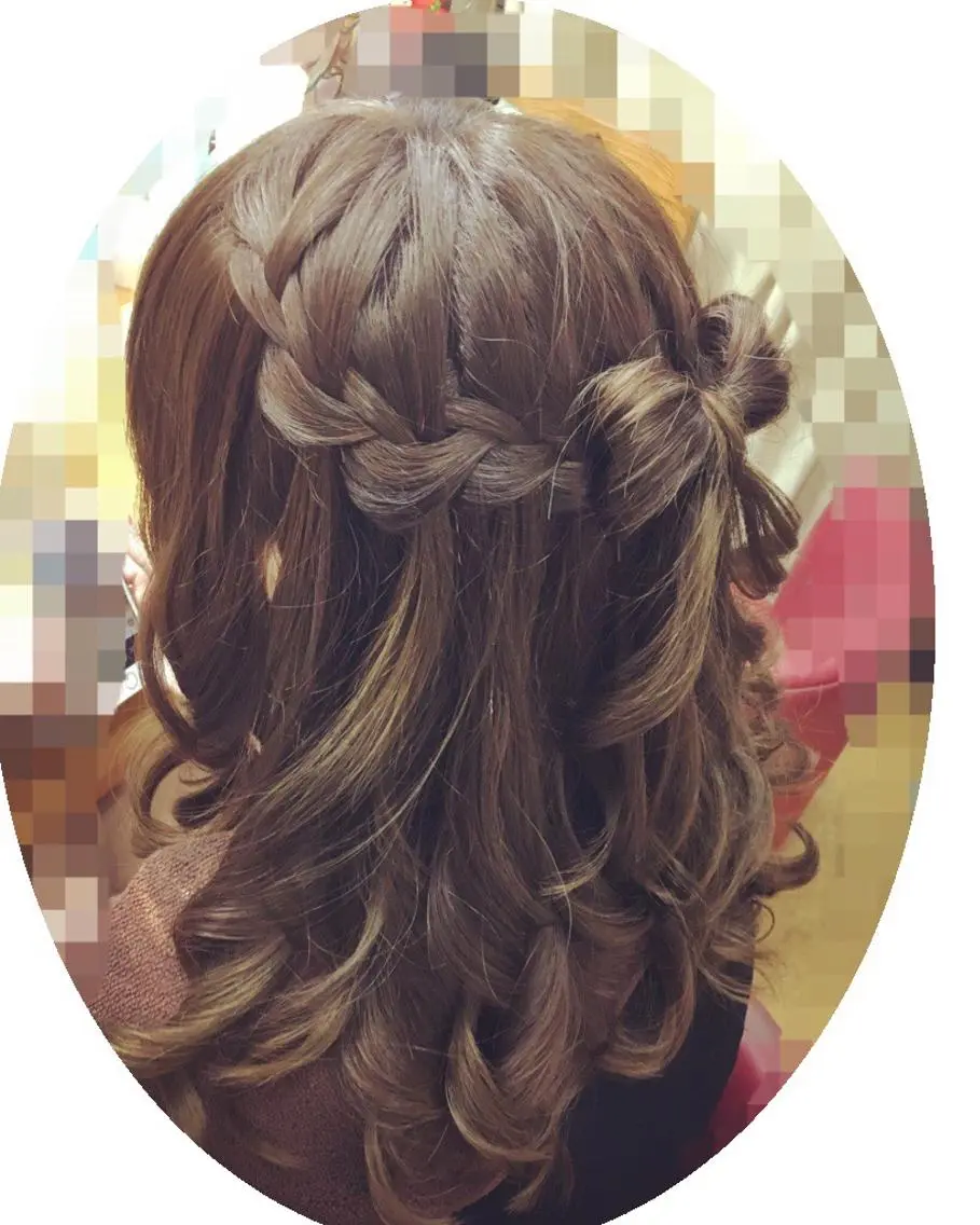 ヘアアレンジ ハーフアップ イーチブライト EachBrightのその他イメージ