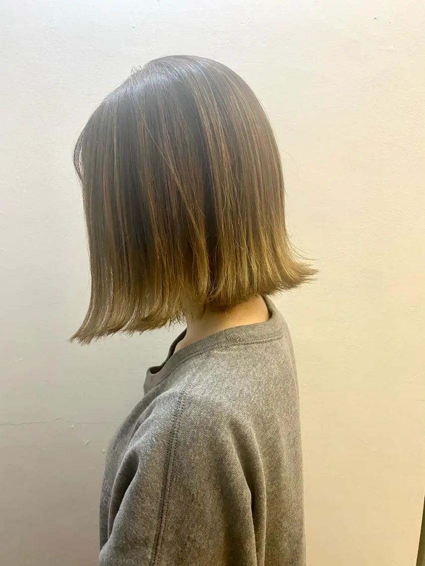 ショート カラー 艶髪カラー&ウルフ フルカワ ヒロズミのヘアスタイル