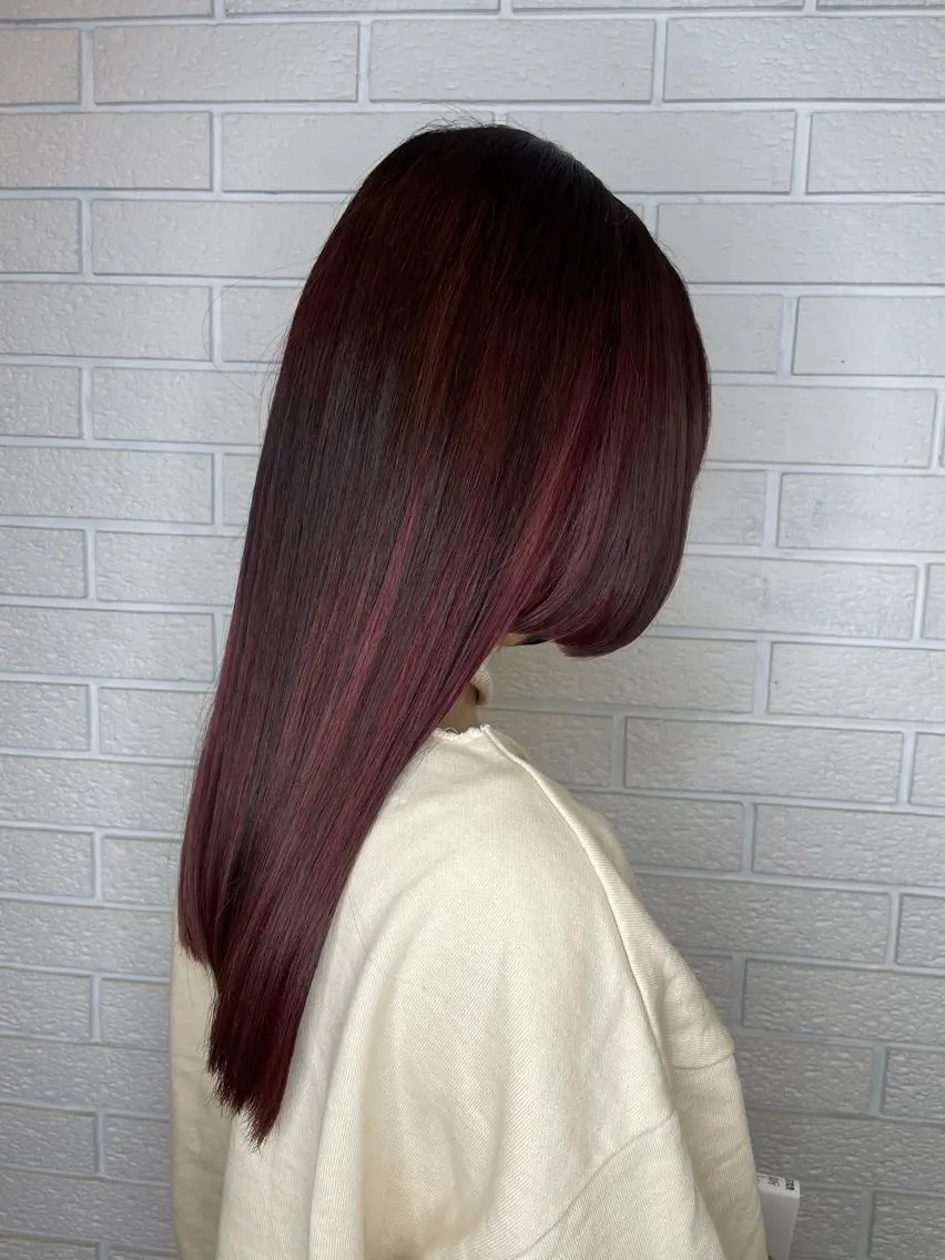 ロング カラー ニュアンスデザイン✄ YOU♡のヘアスタイル
