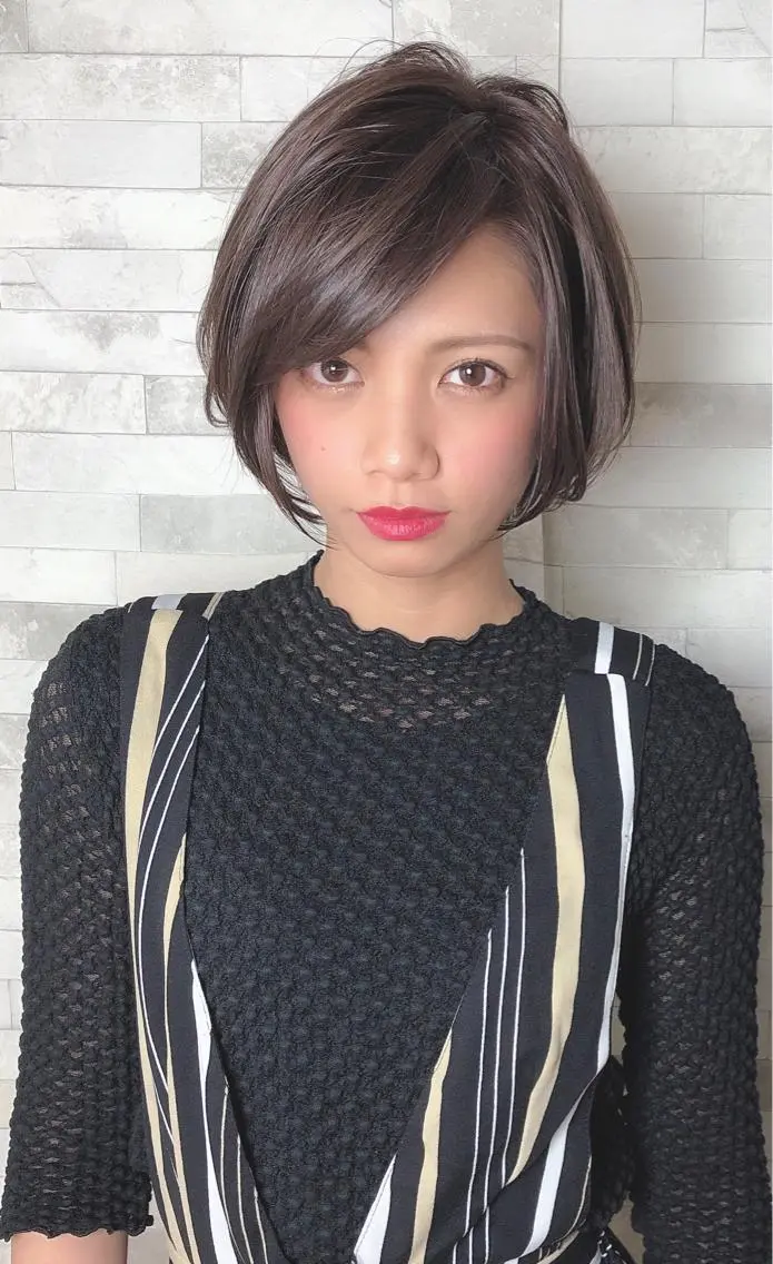 ショート カラー パーマ ヘアアレンジ キッズ ネイル マツエク・マツパ ショートの神✨AFL OAT 井上康平のヘアスタイル