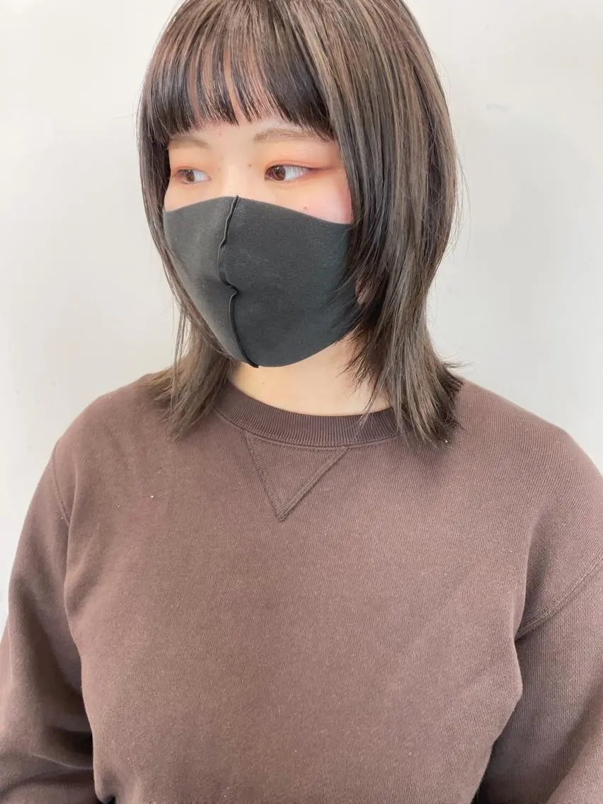 ミディアム カラー ヘアカラー 関 京磨のヘアスタイル