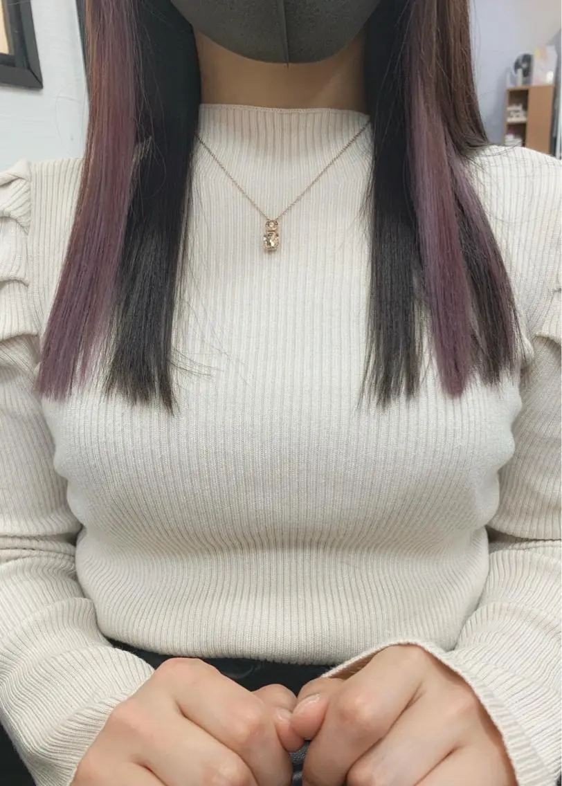 ミディアム カラー ヘアカラー トリートメント 矢野 晃平のヘアスタイル
