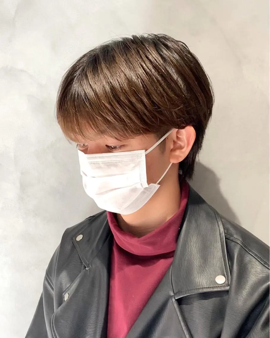 ショート メンズ ALLYS 中島史優のヘアスタイル