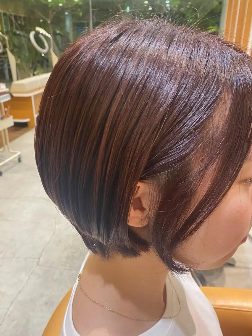 ショート カラー 波津久 鈴愛のヘアスタイル