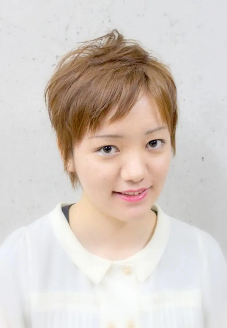 ショート カラー ベリーショート ショートヘア 村上 貴徳のヘアスタイル