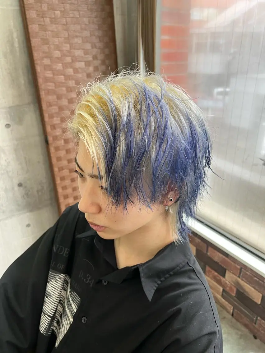 カラー メンズ 全店売上No.1🏆 ✨深江裕稀のヘアスタイル