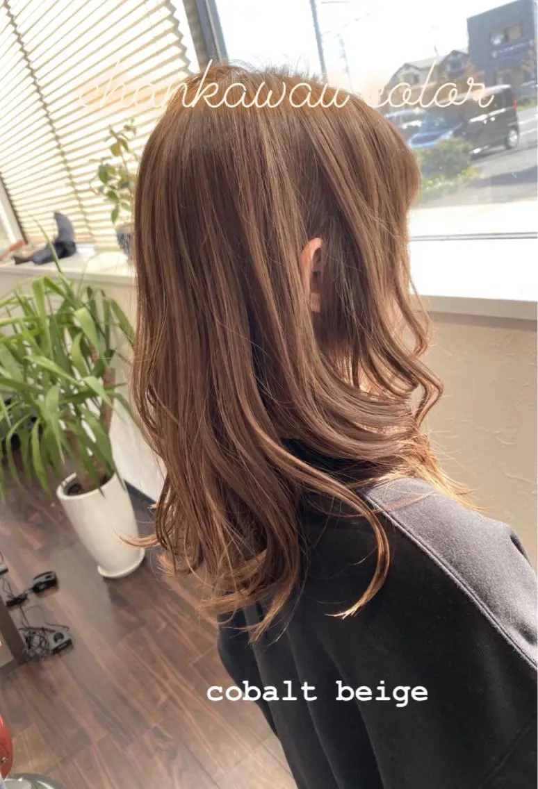 ミディアム カラー 川合 勇気のヘアスタイル
