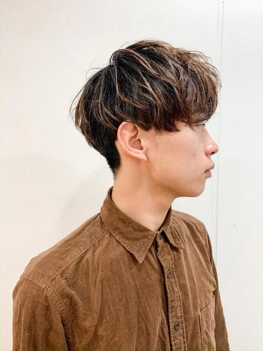 ショート パーマ ヘアアレンジ メンズ メンズスタイル ly本厚木のヘアスタイル