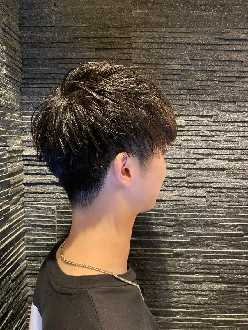 ミディアム 齋藤 大晟のヘアスタイル